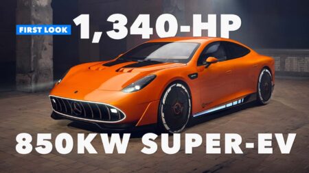 Mercedes-AMG’s New Super Sedan Revealed: Insane Power, V-8 Noises