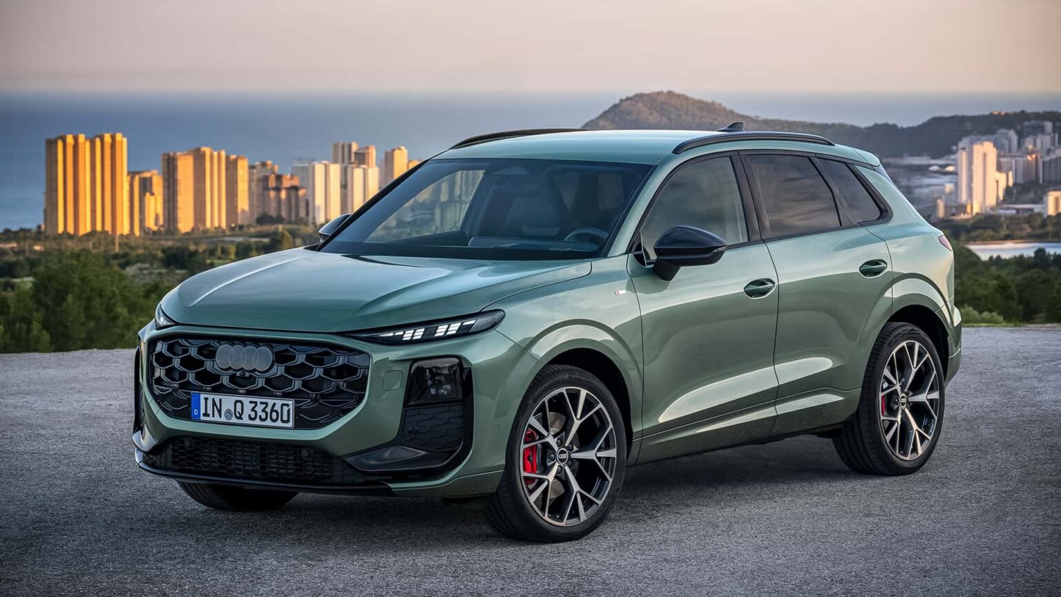 The New Audi Q3 Gets Split Lights and a Column Shifter