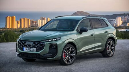 The New Audi Q3 Gets Split Lights and a Column Shifter