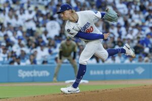 Emmet Sheehan impresses in his return from Tommy John surgery in Dodgers’ dramatic win