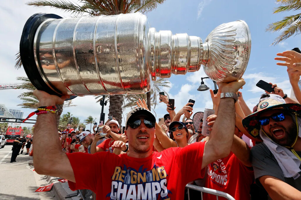 Brad Marchand reportedly agrees to 6-year extension with Florida Panthers after championship run
