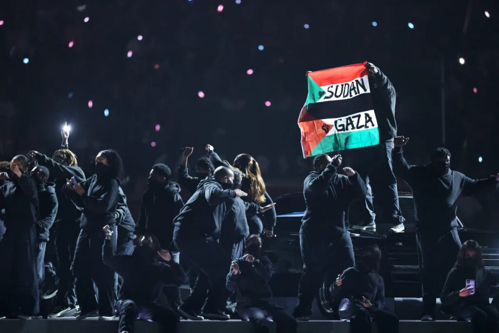 Super Bowl halftime performer who raised Sudanese-Palestinian flag arrested months later