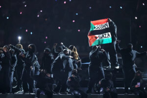 Super Bowl halftime performer who raised Sudanese-Palestinian flag arrested months later