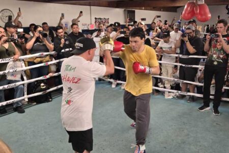 Julio César Chávez Jr. defies fear and trains among the L.A. community affected by ICE raids