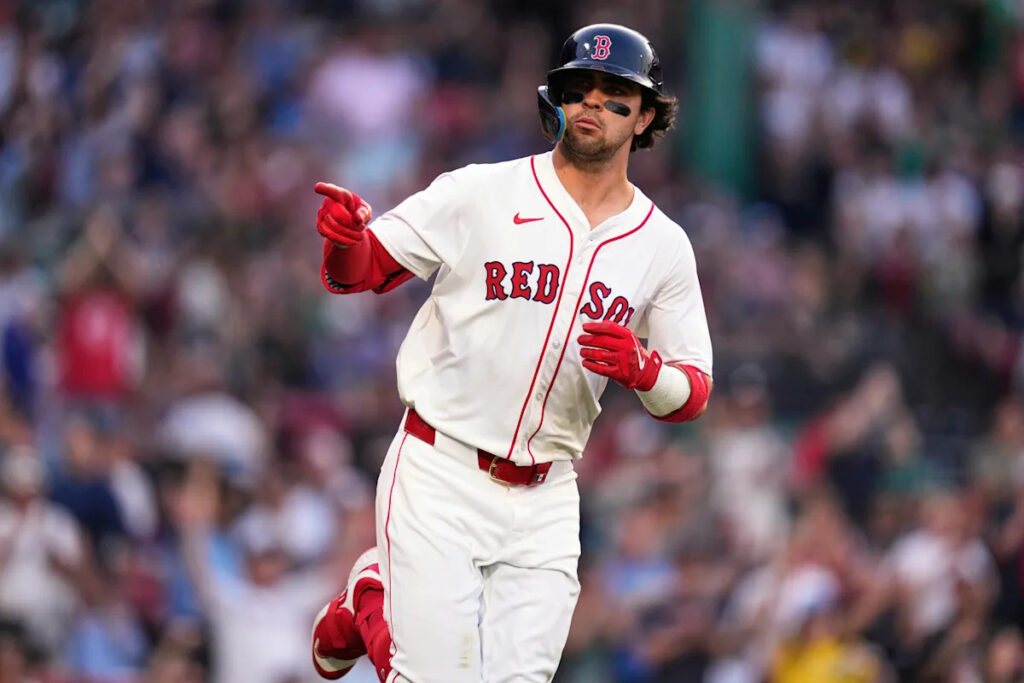 Boston’s other star rookie, Marcelo Mayer, hits 2 HRs in 2 at-bats for Red Sox vs. Rays