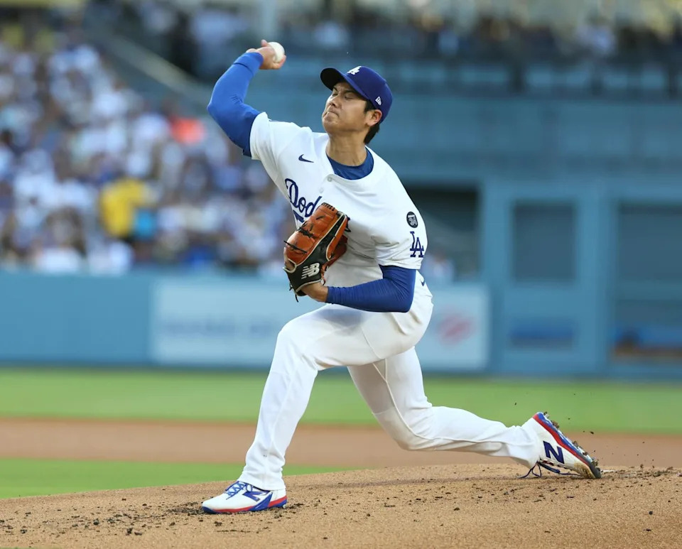 Los Angeles, CA, Monday, June 16, 2025 - Los Angeles Dodgers starting pitcher Shohei.