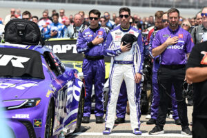 Denny Hamlin Mentions Retirement After Record-Setting Michigan Win