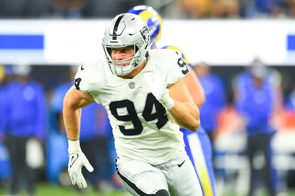 Carl Nassib, the first openly gay active NFL player, has No. 94 Raiders jersey displayed at Smithsonian
