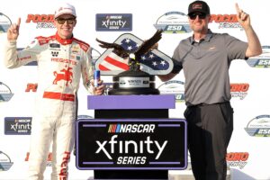 Connor Zilisch and crew chief Dale Earnhardt Jr. win Pocono NASCAR Xfinity race