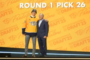 Nashville Predators select forward Ryker Lee with 26th overall pick in NHL Draft