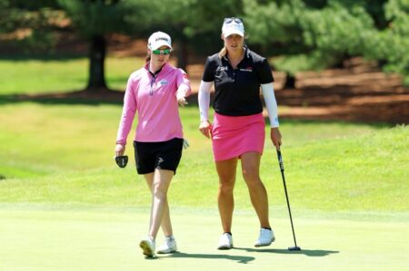Ireland’s Maguire and American Kupcho seize LPGA pairs lead