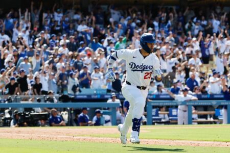 Michael Conforto caps late comeback as Dodgers split series with Mets