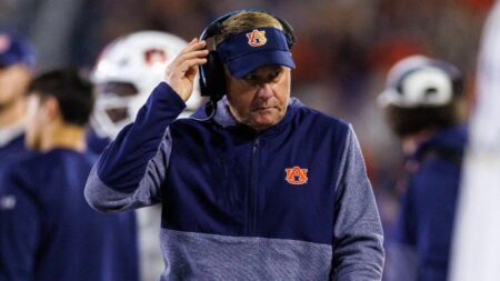 Auburn’s Hugh Freeze reportedly continues to hit golf course as recruiting slips in 2026 class