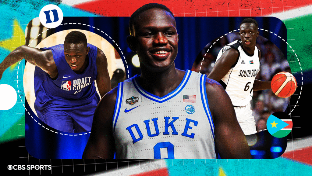 How Duke’s Khaman Maluach went from playing soccer in South Sudan to a 2025 NBA Draft Lottery prospect