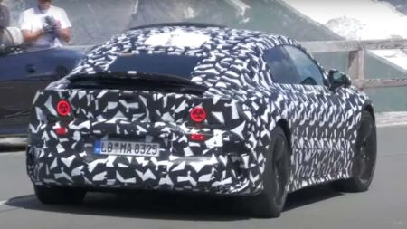 AMG’s New 4-Door Supercar Caught Testing In the Alps