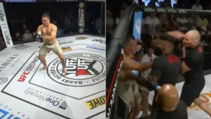Police officer provides insight on post-fight altercation in which he was punched by Sean Strickland