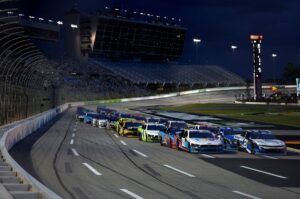NASCAR resumes Atlanta Xfinity race after 80 minute lightning delay