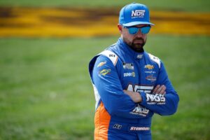 Ricky Stenhouse Jr. frustrated with Carson Hocevar after Nashville wreck