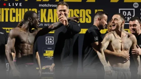 Richardson Hitchins vs. George Kambosos live fight updates and full card results from IBF super lightweight title bout