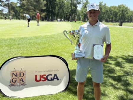 Grand Forks’ Carson Skarperud wins NDGA event to earn qualifier to U.S. Amateur – Grand Forks Herald