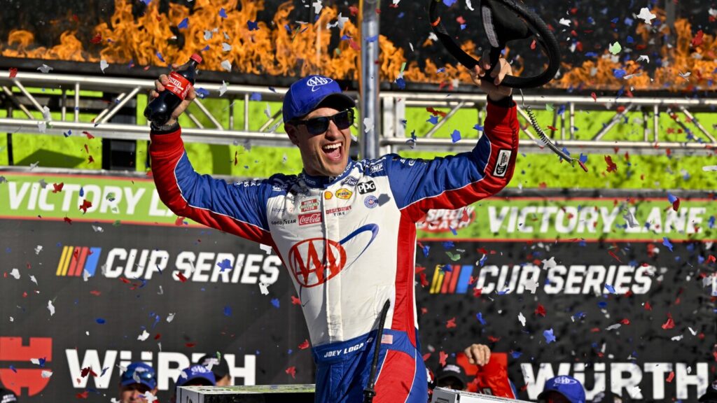Joey Logano earns  million bonus through new NASCAR program