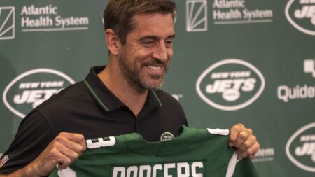 Aaron Rodgers will address reporters on Tuesday, after minicamp practice