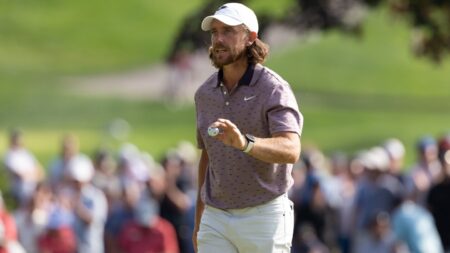Tommy Fleetwood, seeking first PGA Tour win, leads by three at Travelers Championship