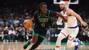 Report: Celtics trade Jrue Holiday back to Portland for Anfernee Simons, two second-round picks