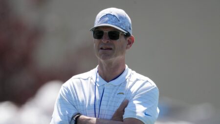Jim Harbaugh underwent cardiac ablation, hip replacement surgery this offseason