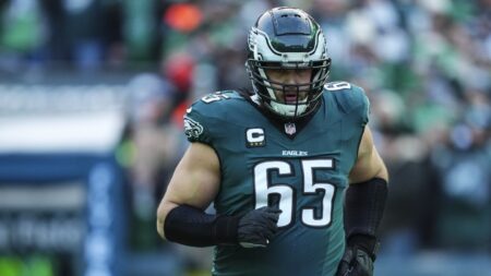 Lane Johnson feels he’s “getting close” to his peak as a player