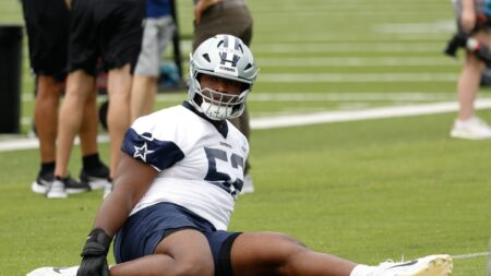 Rookie RG Tyler Booker insists he won’t hold back the Cowboys offense