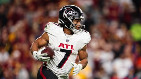 Bijan Robinson interested in playing in the Olympics but says flag football is different game