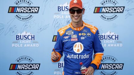 Atlanta Cup starting lineup: Joey Logano wins pole as Fords dominate qualifying