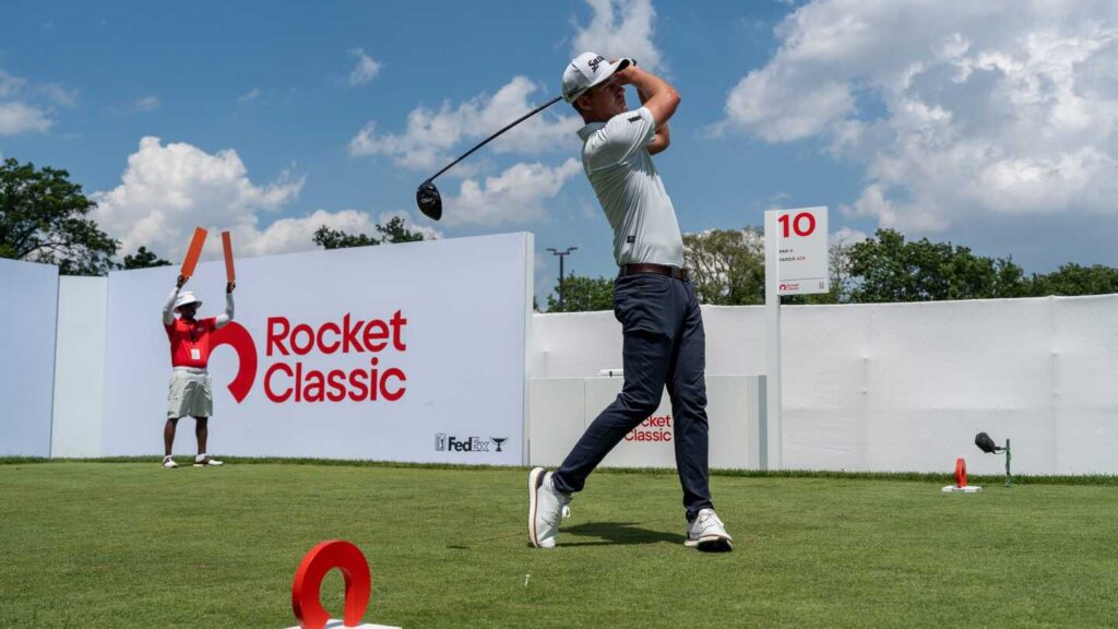 Rocket Classic 2025: Final-round tee times, pairings at Detroit Golf Club