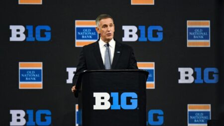 Big Ten commissioner Tony Petitti addresses playoff expansion, need for ‘more meaningful conference games’