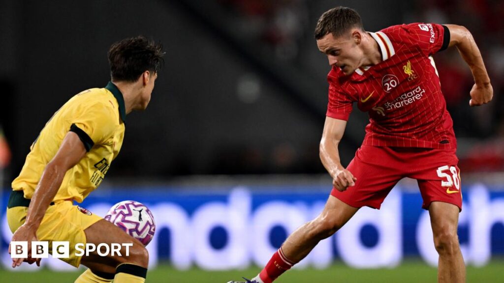 Liverpool 2-4 AC Milan: Florian Wirtz starts in Hong Kong defeat
