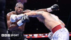 Usyk v Dubois 2: Oleksandr Usyk blows away Daniel Dubois to reclaim undisputed crown