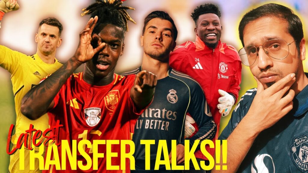 Man UTD Stuck With Onana? | Barcelona Chase Nico Williams | Latest Football Transfer News!