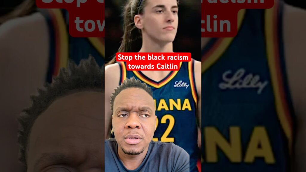 Stop the black racism towards Caitlin #wnba #news #caitlinclark #sports #basketball #politics #nba