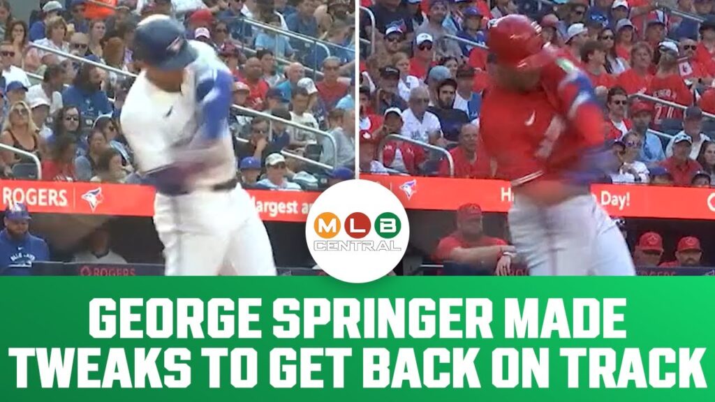 Breaking down George Springer’s adjustments | MLB Central