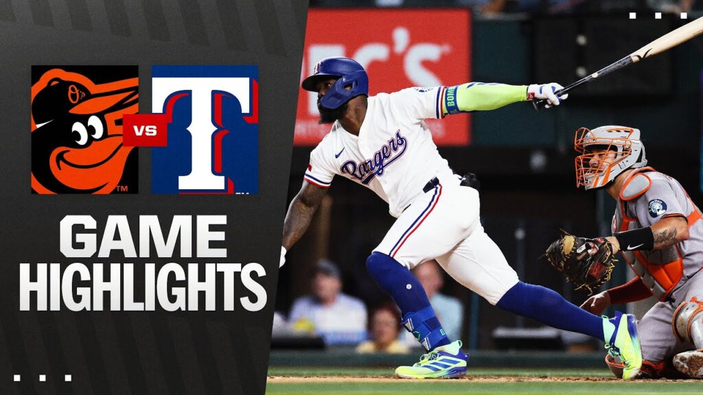 Orioles vs. Rangers Game Highlights (7/1/25) | MLB Highlights