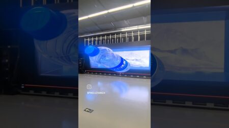PH1.25 COB 8K LED Display!    #COBtechnology #NakedEye3D  #LEDScreen  #COBDispaly