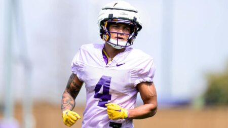 LSU WR Nic Anderson involved in car accident, expected to be ready for preseason camp