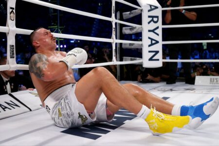 Why was Oleksandr Usyk’s first fight with Daniel Dubois controversial? Low blow explained