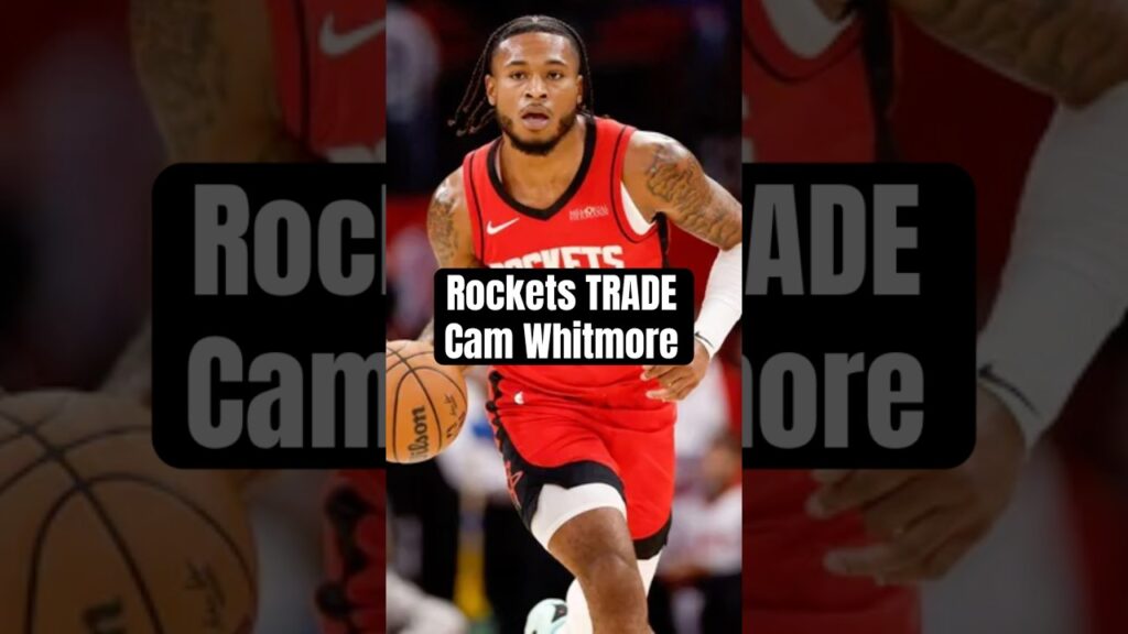 Houston Rockets TRADE Cam Whitmore #shorts #nba #houstonrockets #rockets #wizards #nbanews