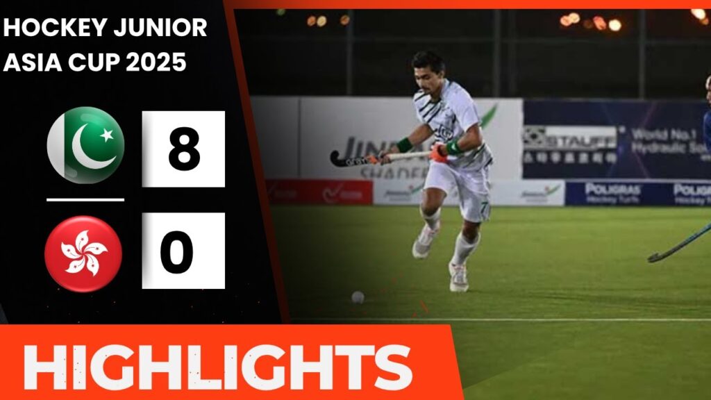 Pakistan Vs Hong Kong Hockey Highlights | Hockey Junior Asia Cup 2025 U-18 Highlights