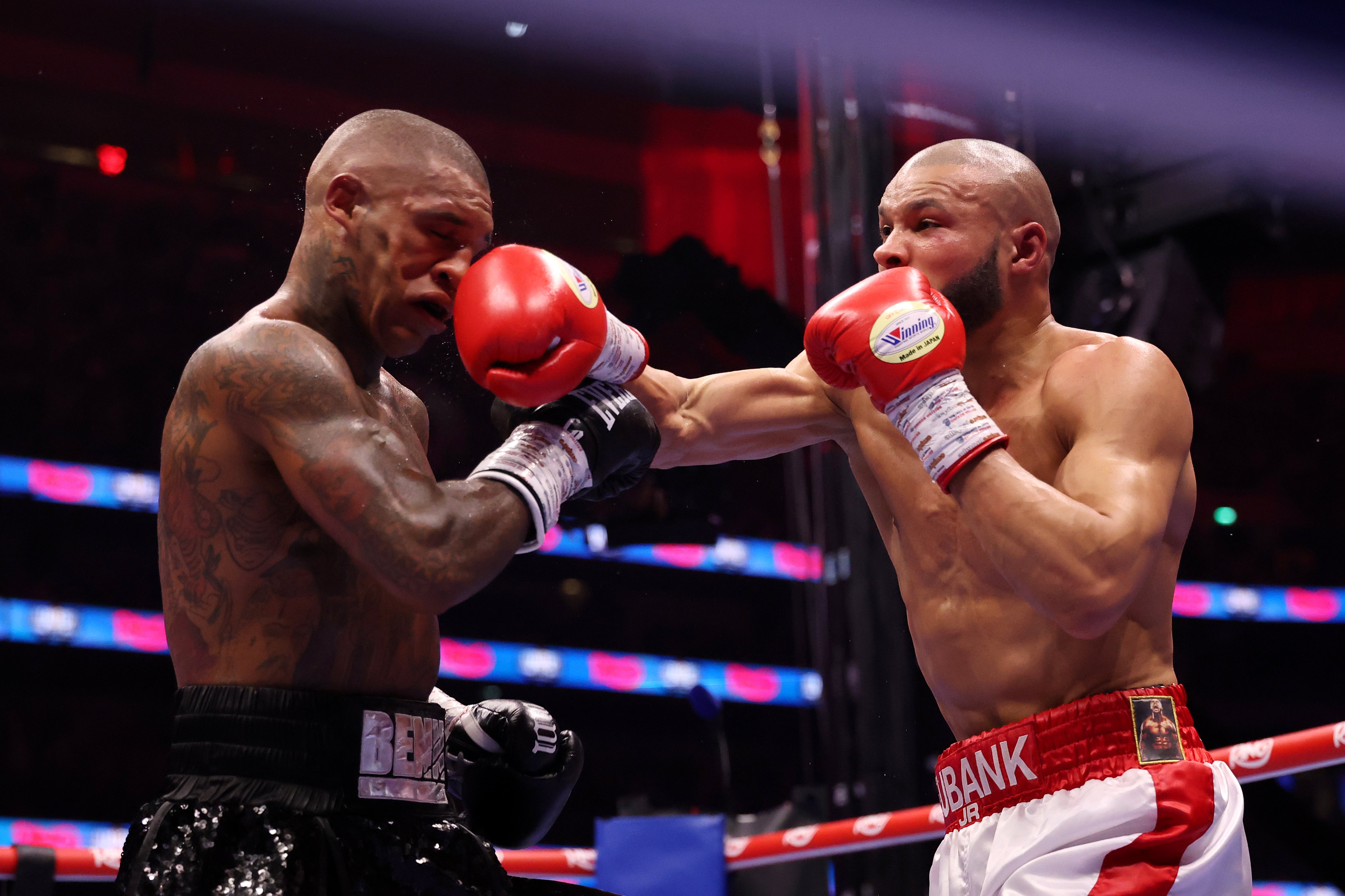 Chris Eubank Jr (right) and Conor Benn produced a thrilling clash in April, and will clash again one night after Paul vs Davis