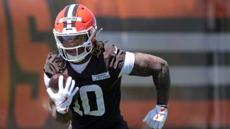 Report: RB Quinshon Judkins won’t report to camp today, will focus on his legal issue