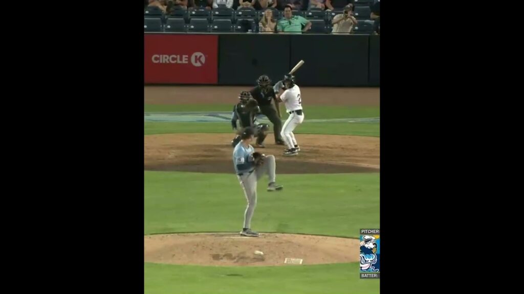 MLB outfielder turned MiLB reliever Tyler Naquin spins hitless inning!