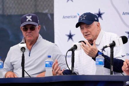 Cowboys training camp fight? Owner Jerry Jones opens up by taking jabs at Micah Parsons, Dak Prescott and others